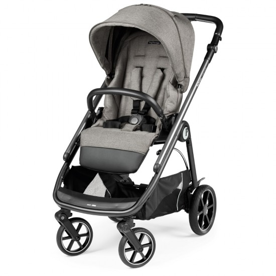 Peg Perego Veloce 3 in 1 Lounge Modular I Size Travel System Bundle City Grey